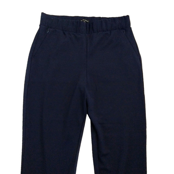 Universal Standard Smart Signature Ponte Pants Size S 14-16 New Blue Ankle Knit - Picture 4 of 9